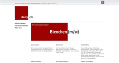Desktop Screenshot of dailyjob.ch