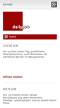 Mobile Screenshot of dailyjob.ch